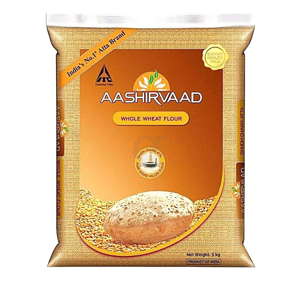AASHIRVAAD CHAKKI ATTA EXPORT PACK 5kg