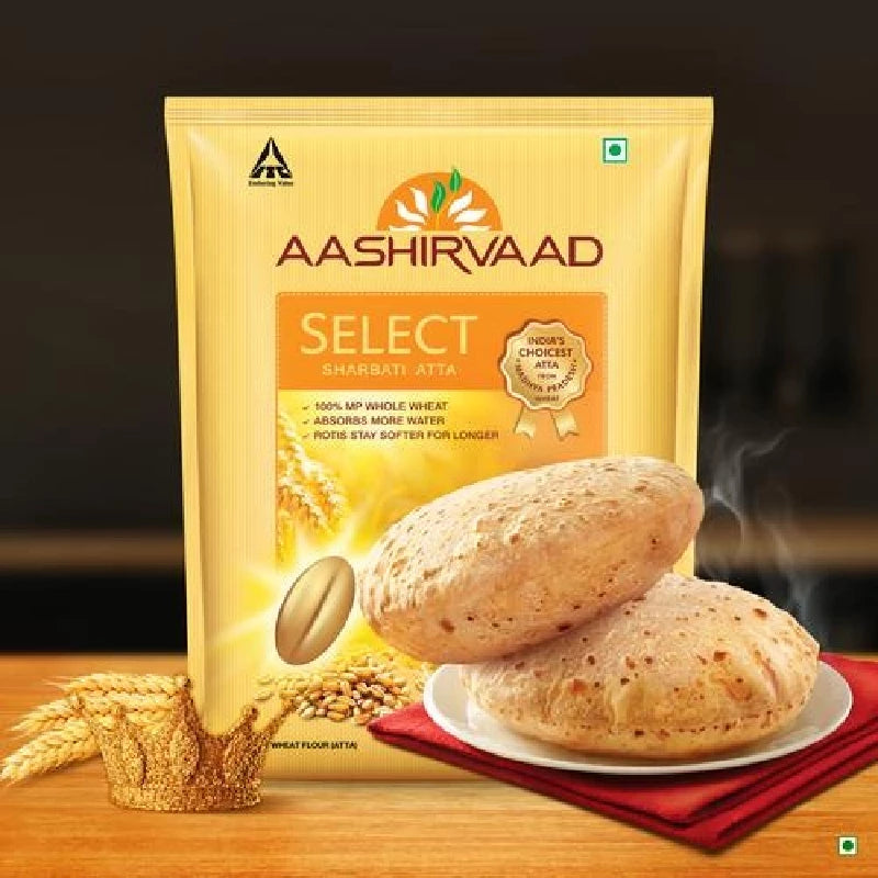 AASHIRVAAD SELECT CHAKKI ATTA EXPORT PACK 10kg SELECT