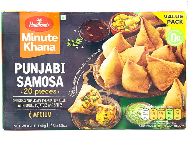 HALDIRAM PUNJABI SAMOSA (20 PC) – My Spice Market