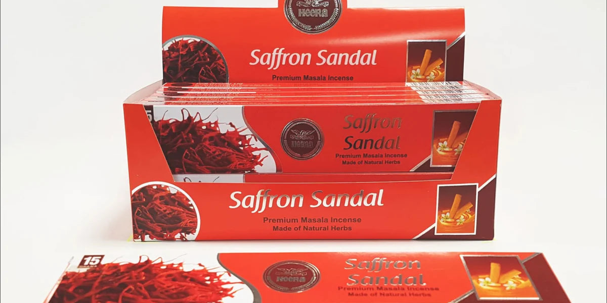 Agarbatti Heera Saffron Rose 12 X 15st – Ideal Cash And Carry